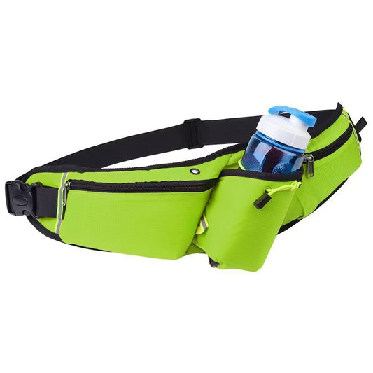 Riñonera deportiva con portabotella para correr y senderismo