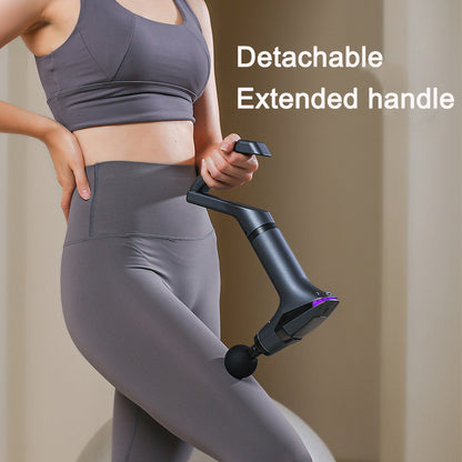Pistola de masaje con mango extensible para espalda