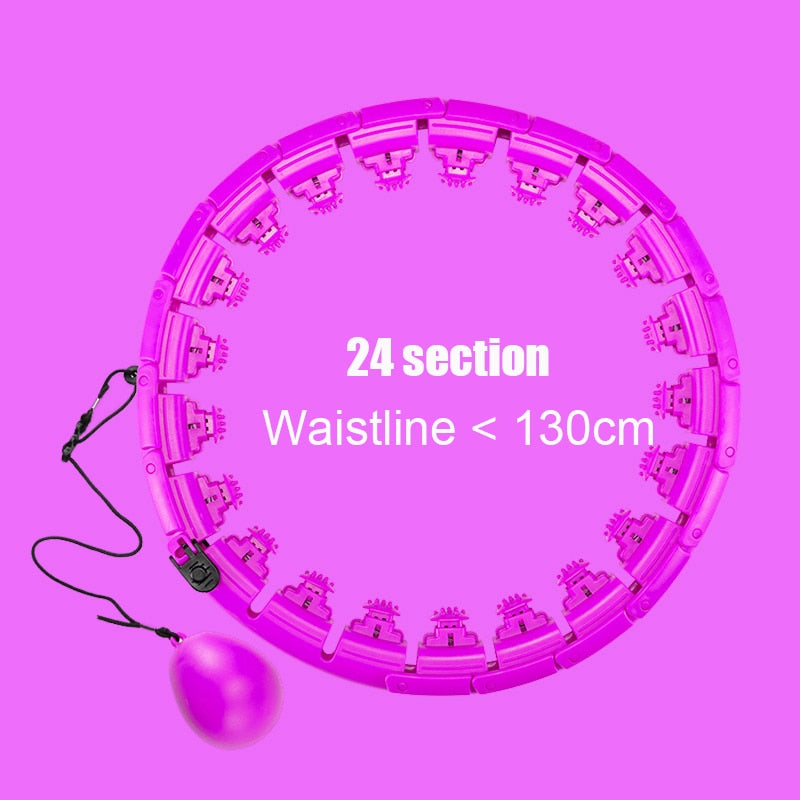 Aro inteligente de fitness ajustable para cintura