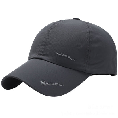 Gorra de running transpirable de secado rápido