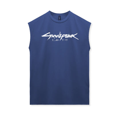 Camiseta de tirantes de gimnasio para hombre, transpirable