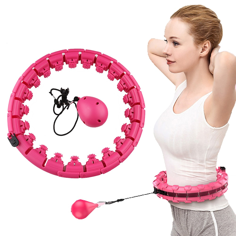 Aro inteligente de fitness ajustable para cintura
