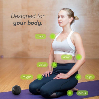 Bola de masaje con vibración recargable de 4 modos