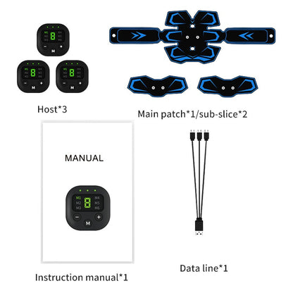 Electroestimulador muscular EMS para abdomen y brazos