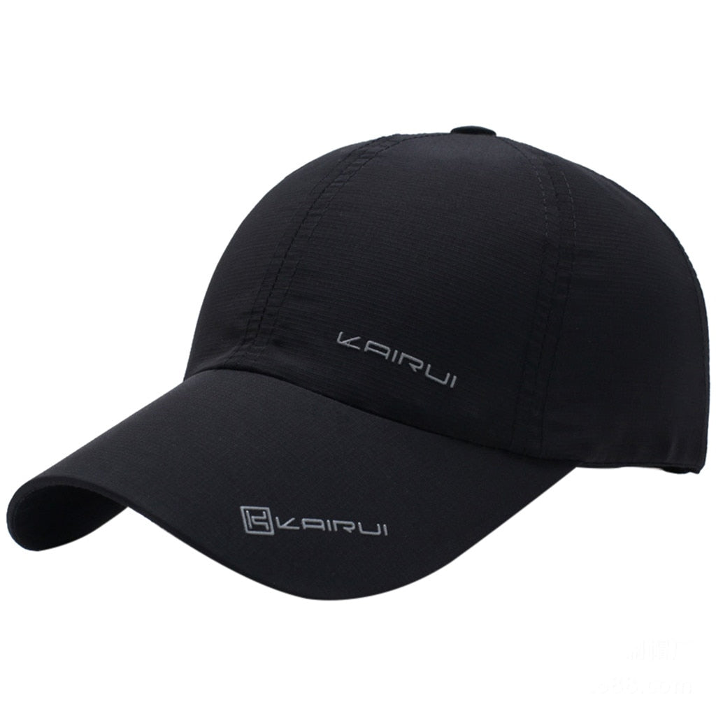 Gorra de running transpirable de secado rápido