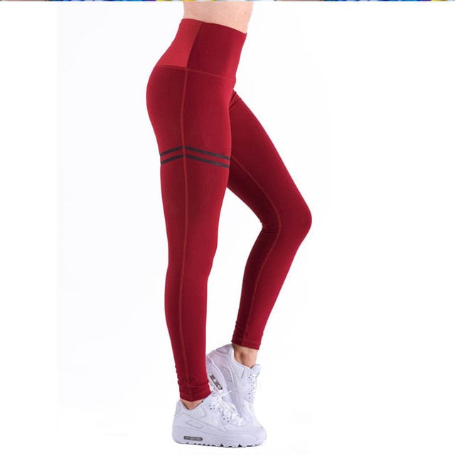 Leggings push up de cintura alta con estampado