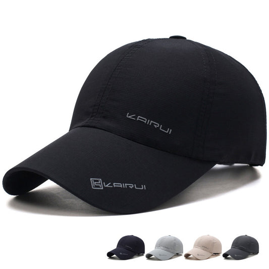 Gorra de running transpirable de secado rápido