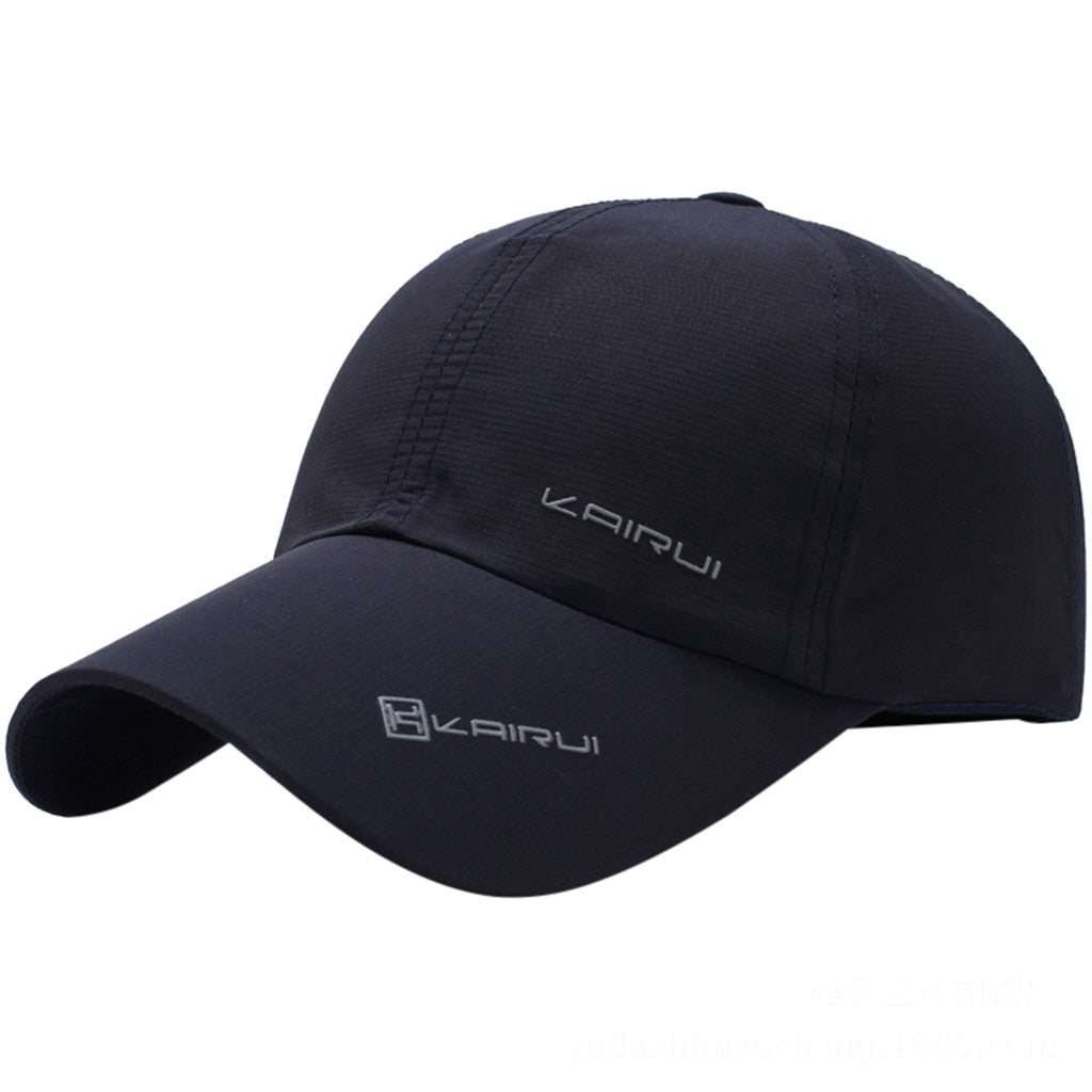 Gorra de running transpirable de secado rápido