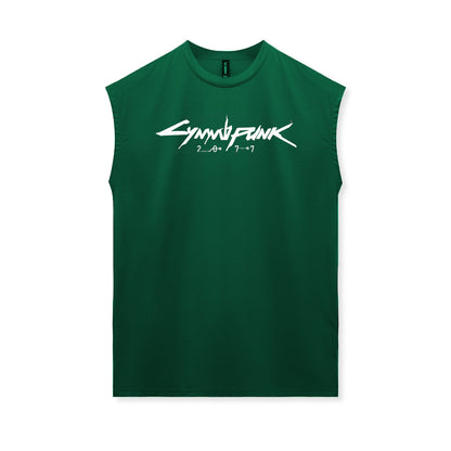 Camiseta de tirantes de gimnasio para hombre, transpirable