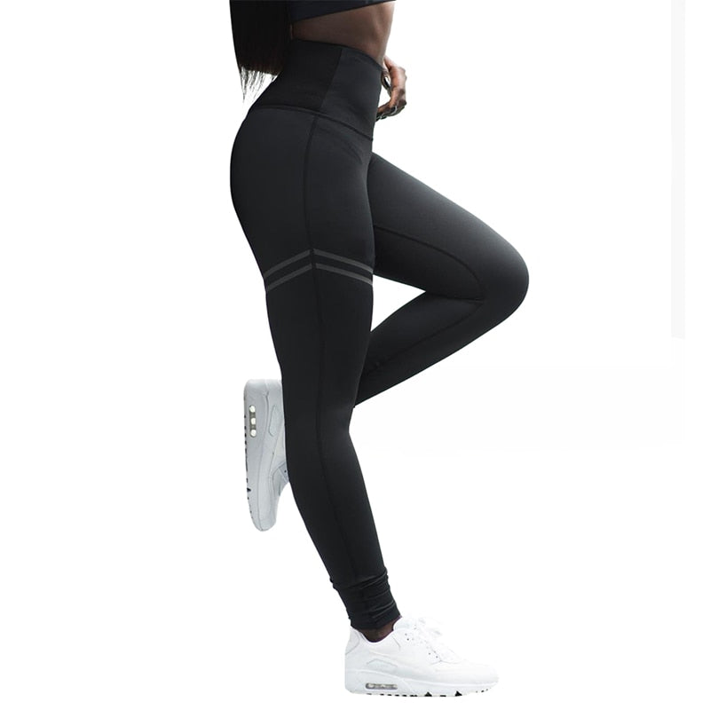 Leggings push up de cintura alta con estampado