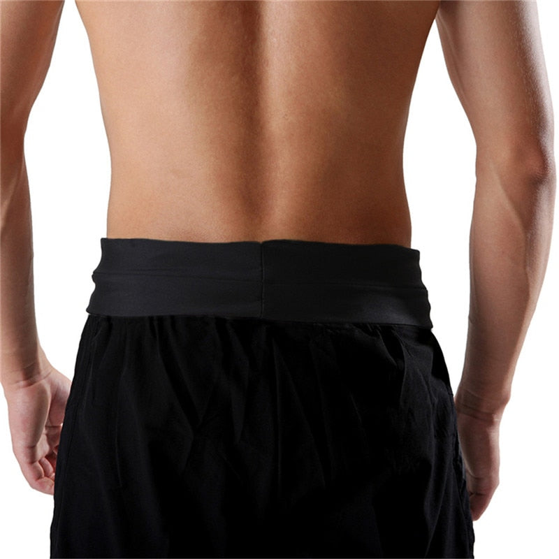 Cinturón de running elástico para móvil, unisex