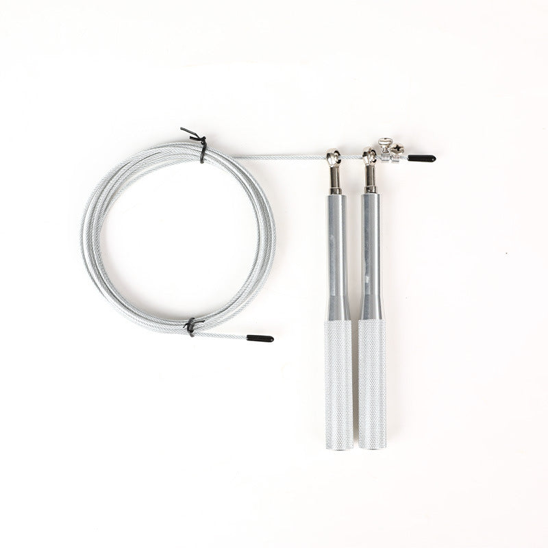 Comba de velocidad con mangos de aluminio y cable de acero (3 m)