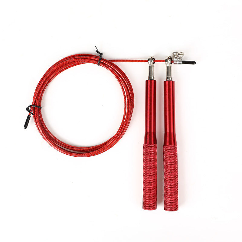 Comba de velocidad con mangos de aluminio y cable de acero (3 m)