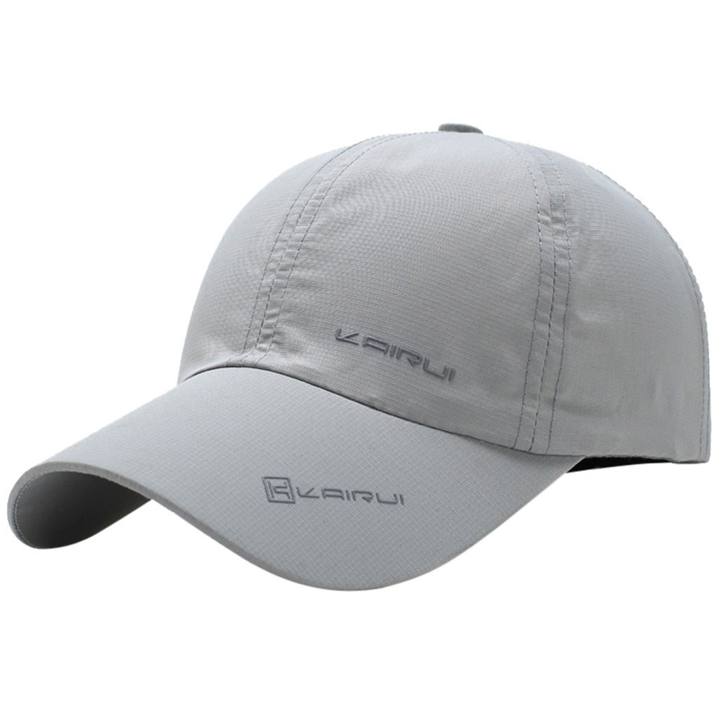 Gorra de running transpirable de secado rápido