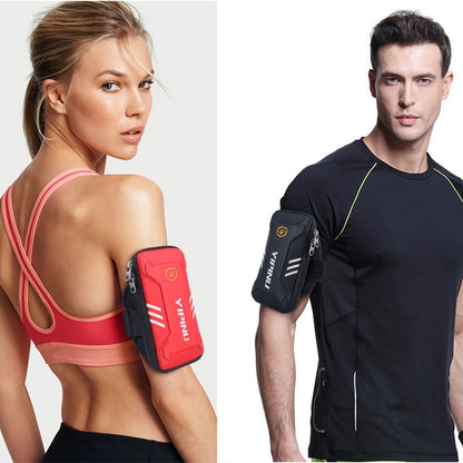 Brazalete deportivo para móvil con cremallera