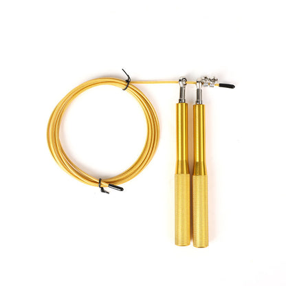 Comba de velocidad con mangos de aluminio y cable de acero (3 m)