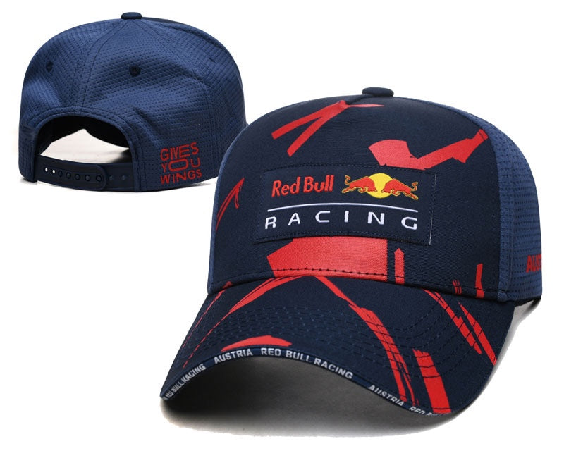 Gorra de malla de visera plana con bordado