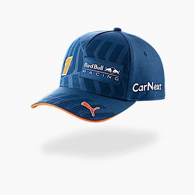 Gorra de malla de visera plana con bordado