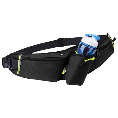 Riñonera deportiva con portabotella para correr y senderismo