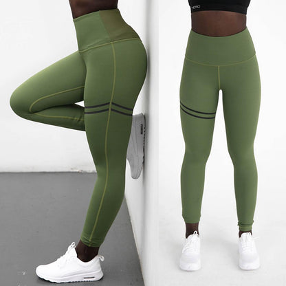 Leggings push up de cintura alta con estampado