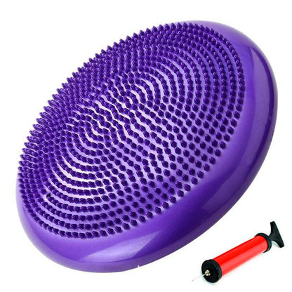 Cojín de equilibrio hinchable para core, propiocepción y yoga